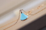 【Valleron Jewelry】DREAM NECKLACE TURQUOISE PINK GOLD - Image 4