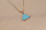【Valleron Jewelry】DREAM NECKLACE TURQUOISE PINK GOLD - Image 6