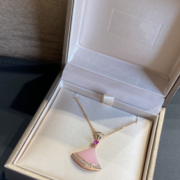 【Valleron Jewelry】DREAM NECKLACE PINK OPAL - Image 1