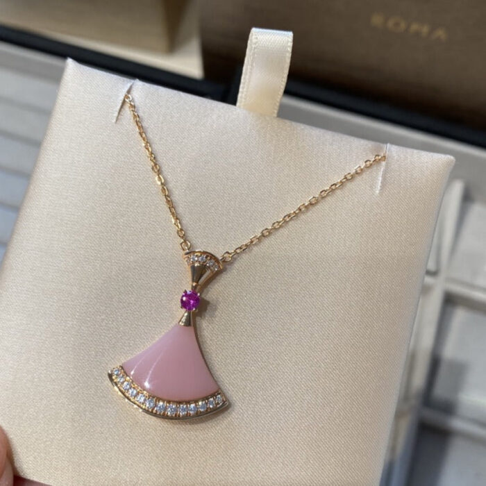 【Valleron Jewelry】DREAM NECKLACE PINK OPAL - Image 5