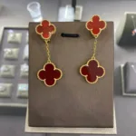 【Valeron Jewelry】CLOVER 2 MOTIFS  EARRINGS (MULTIPLE CHOICESC - Image 4