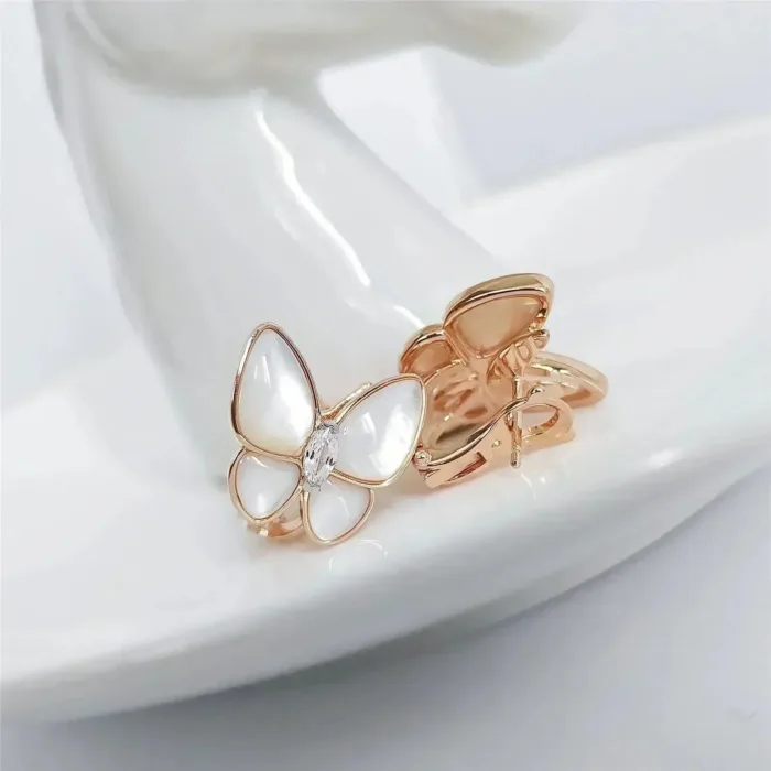 【Valeron Jewelry】BUTTERFLY MOP DIAMOND EARRINGS - Image 7