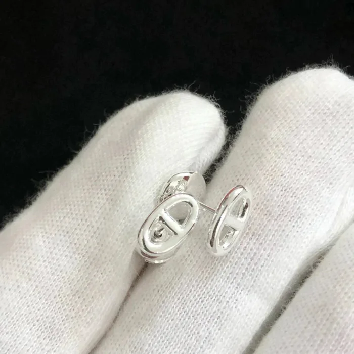 【Valeron Jewelry】CHAINE SMALL EARRINGS GOLD AND SILVER - Image 8