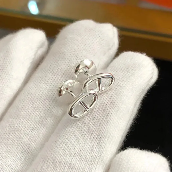 【Valeron Jewelry】CHAINE SMALL EARRINGS GOLD AND SILVER - Image 10