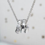 【Valleron Jewelry】SERPENTI SILVER NECKLACE DIAMOND