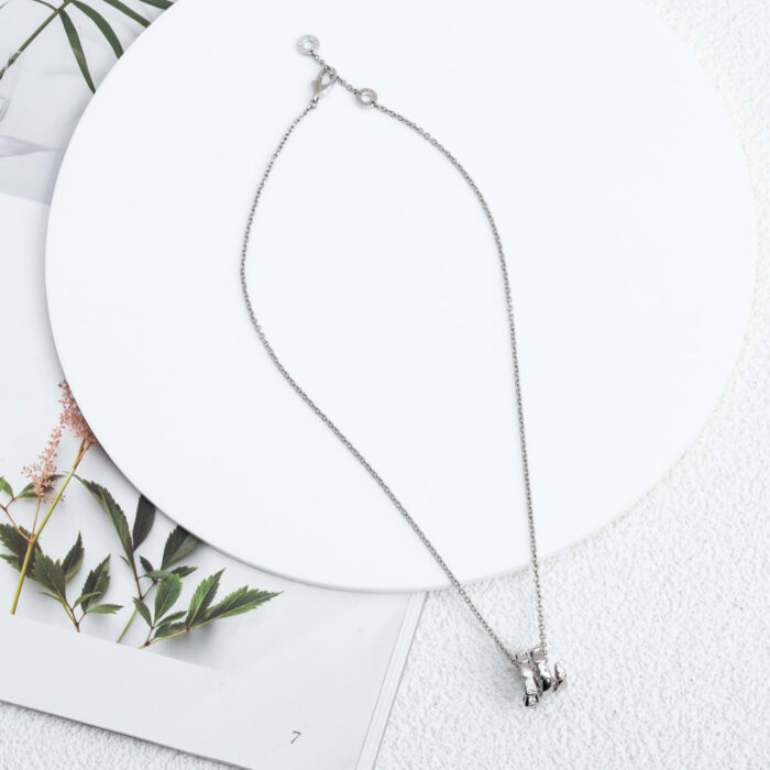 【Valleron Jewelry】SERPENTI SILVER NECKLACE DIAMOND - Image 4