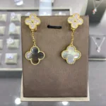 【Valeron Jewelry】CLOVER  2 MOTIFS  DIAMOND  EARRINGS (MULTIPLE CHOICES?¡ä - Image 5