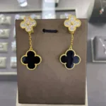 【Valeron Jewelry】CLOVER  2 MOTIFS  DIAMOND  EARRINGS (MULTIPLE CHOICES?¡ä - Image 3