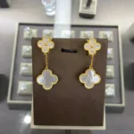 【Valeron Jewelry】CLOVER  2 MOTIFS  DIAMOND  EARRINGS (MULTIPLE CHOICES?¡ä - Image 4
