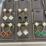 【Valeron Jewelry】CLOVER  2 MOTIFS  DIAMOND  EARRINGS (MULTIPLE CHOICES?¡ä - Image 6