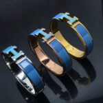 【Valeron Jewelry】H BRACELET BLUE RAINBOW CERAMIC