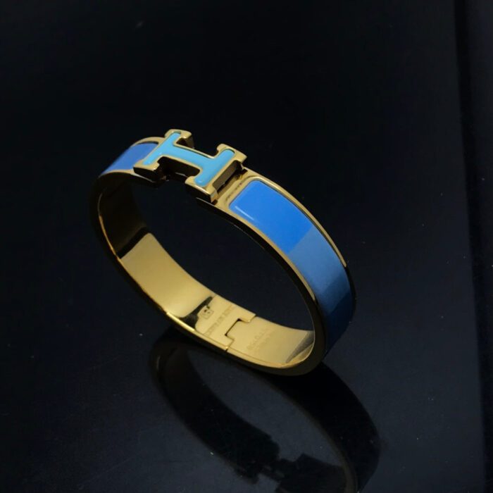 【Valeron Jewelry】H BRACELET BLUE RAINBOW CERAMIC - Image 2