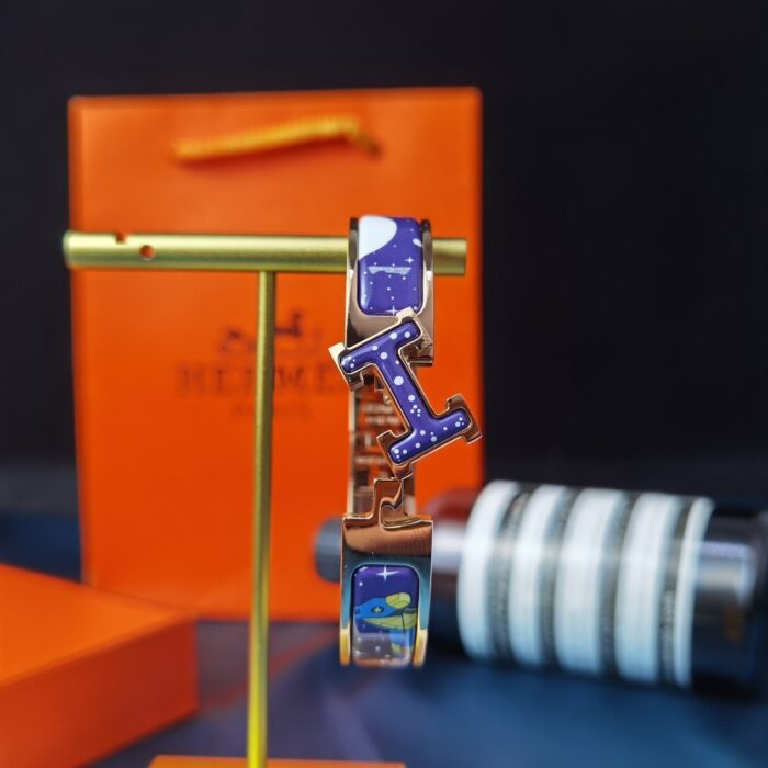 【Valeron Jewelry】H STAR AND MOON BRACELET 12MM - Image 10