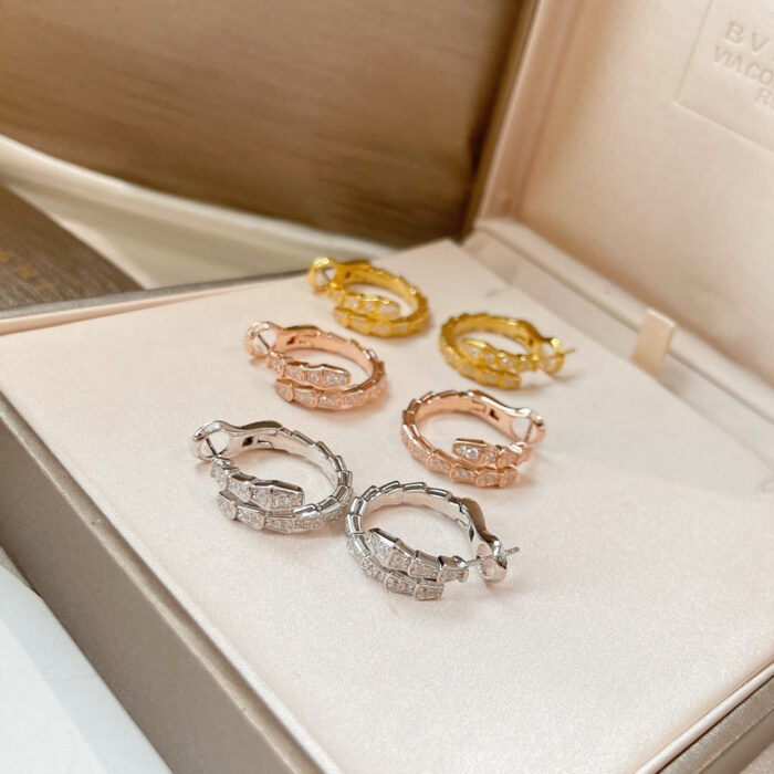 【Valeron Jewelry】SERPENTI EARRINGS DIAMOND - Image 5