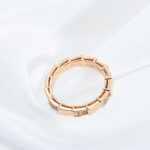 【Valerone Jewelry】SERPENTI RING PINK GOLD  3MM - Image 3