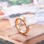 【Valerone Jewelry】SERPENTI RING PINK GOLD  3MM - Image 5