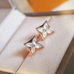 【Valeron Jewelry】STAR MOP PINK GOLD EARRINGS - Image 4
