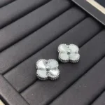 【Valeron Jewelry】CLOVER MINI 9.5MM LASER EARRINGS - Image 3