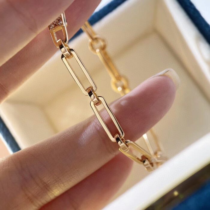 【Valleron Jewelry】CHAINE BRACELET SMALL MODEL DIAMOND - Image 7