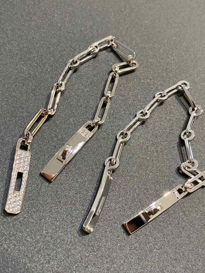 【Valleron Jewelry】CHAINE BRACELET SMALL MODEL DIAMOND - Image 3