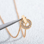 【Valleron Jewelry】GARI NECKLACE PINK GOLD DIAMOND - Image 5