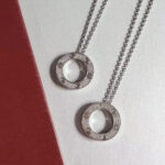 【Valleron Jewelry】LOVE NECKLACE ADJUSTABLE SILVER