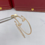 【Valeron Jewelry】JUSTE EARRINGS FULL DIAMONDS 1.8MM - Image 3