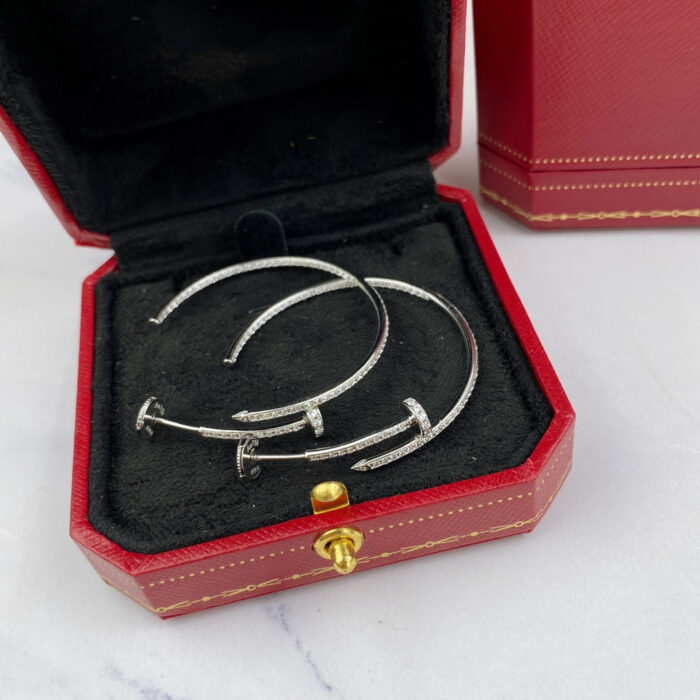 【Valeron Jewelry】JUSTE EARRINGS FULL DIAMONDS 1.8MM - Image 7