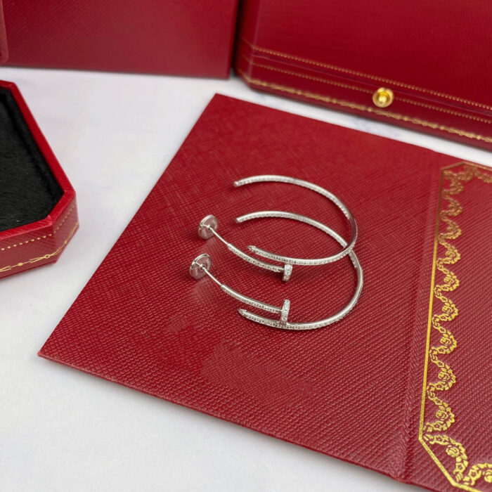 【Valeron Jewelry】JUSTE EARRINGS FULL DIAMONDS 1.8MM - Image 9