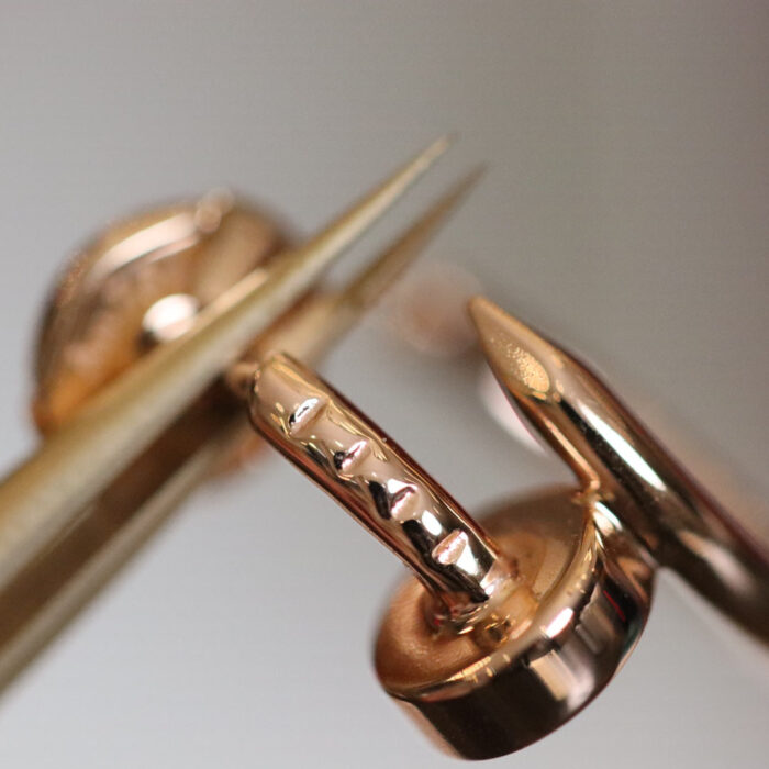 【Valeron Jewelry】JUSTE EARRINGS PINK GOLD - Image 6