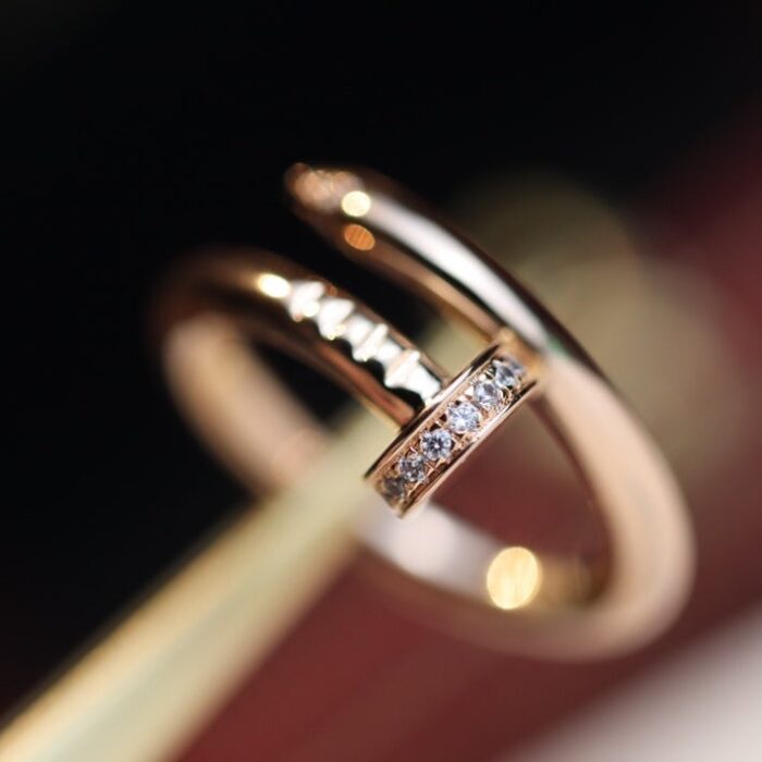 【Valeron Jewelry】JUSTE RING 2.65MM PINK GOLD DIAMOND - Image 3