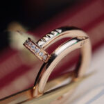 【Valeron Jewelry】JUSTE RING 2.65MM PINK GOLD DIAMOND