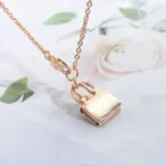 【Valleron Jewelry】AMULETTE PEDANT ROSE GOLD NECKLACE - Image 6