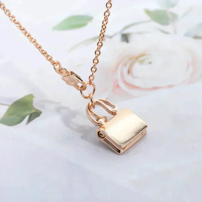 【Valleron Jewelry】AMULETTE PEDANT ROSE GOLD NECKLACE - Image 6