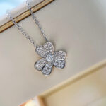 【Valeron Jewelry】CLOVER DIAMOND NECKLACE SILVER
