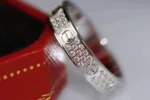 【Valeron Jewelry】LOVE RING 3.6MM DIAMOND PAVED - Image 8