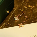 【Valeron Jewelry】STAR DIAMONDS EARRINGS GOLD - Image 6