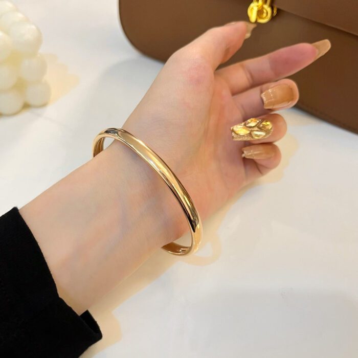 【Valerone Jewelry】PANTHERE GOLD OPEN BRACELET - Image 11