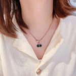 【Valleron Jewelry】CHAINE VERSO BLACK CERAMIC NECKLACE - Image 6