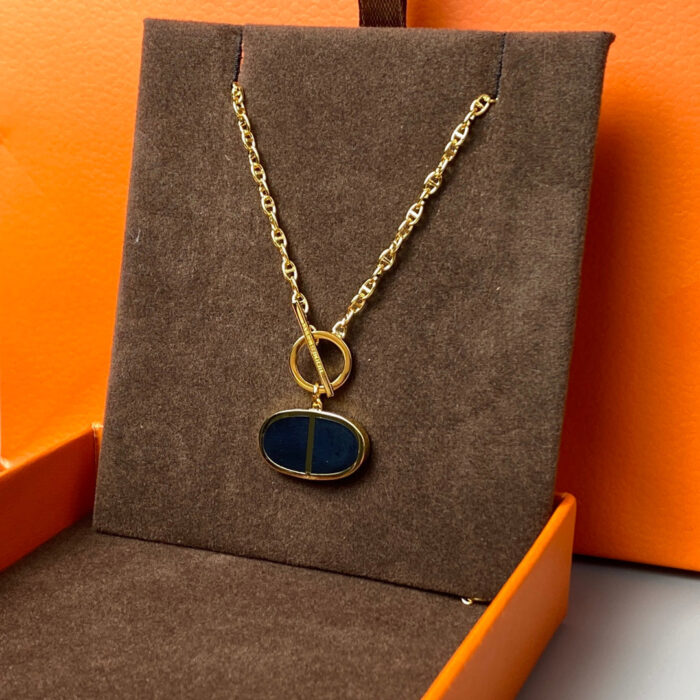 【Valleron Jewelry】CHAINE VERSO BLACK CERAMIC NECKLACE - Image 3