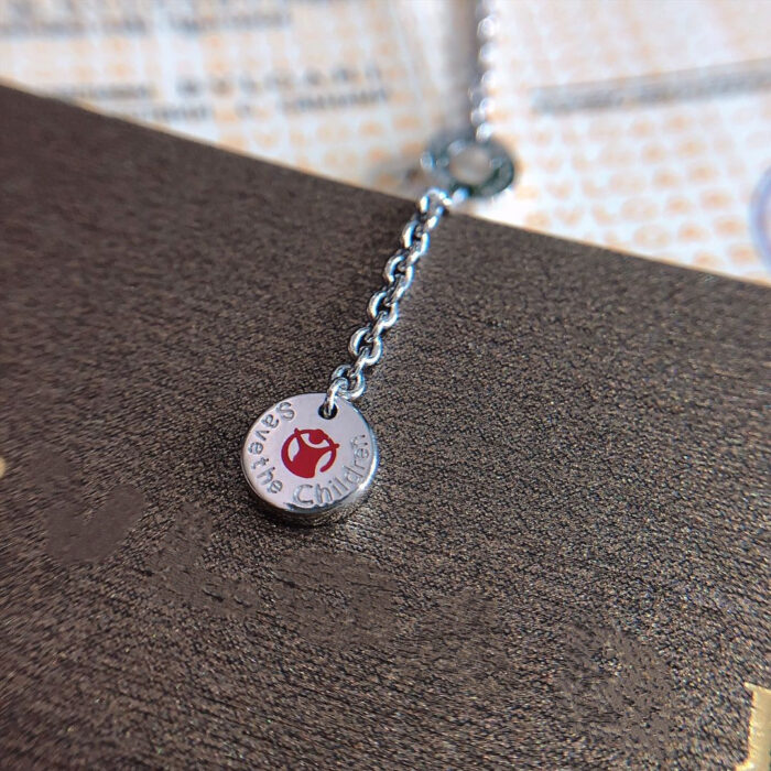 【Valerone Jewelry】ZERO 1 BLACK CERAMIC SILVER NECKLACE - Image 5