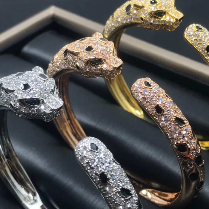 【Valerone Jewelry】PANTHERE BIG BRACELET DIAMONDS - Image 6