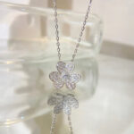 【Valleron Jewelry】FLOWER DIAMOND NECKLACE - Image 4
