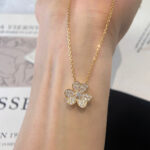 【Valleron Jewelry】FLOWER DIAMOND NECKLACE - Image 7