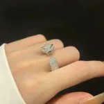 【Valerone Jewelry】PANTHERE 5.5MM ALL DIAMOND RING - Image 4