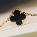 【Valleron Jewelry】CLOVER 20 MOTIFS ONYX NECKLACE - Image 5