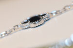【Valleron Jewelry】CLOVER 20 MOTIFS ONYX DIAMOND SILVER - Image 6