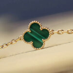 【Valeron Jewelry】CLOVER 20 MOTIFS MALACHITE GOLD - Image 3
