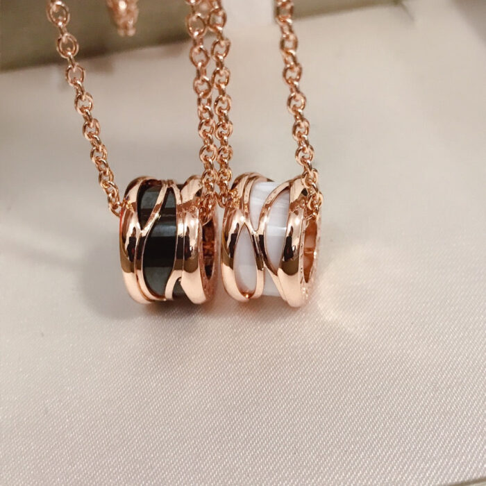 【Valerone Jewelry】ZERO 1 FOUR BAND PINK GOLD CERAMIC - Image 1