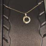 【Valleron Jewelry】TRINITY SILVER GOLD PINK GOLD NECKLACE - Image 3